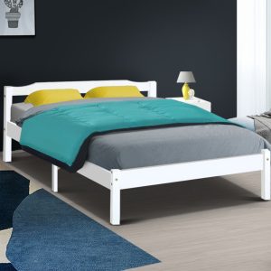 Neches Bed Frame & Mattress Package - Double Size