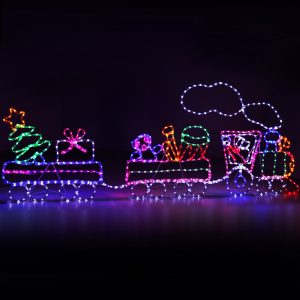 Christmas Lights 210cm Train 631 LED Decorations
