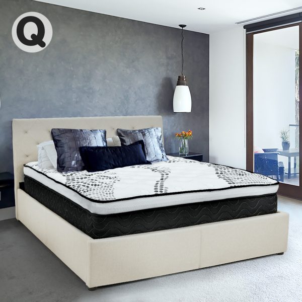 Bloomsburg Bed & Mattress Package – Queen Size