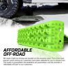 X-BULL Recovery tracks Boards 10T 2 Pairs Sand Mud Snow With Mounting Bolts pins Green
