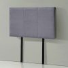 Linen Fabric Single Bed Headboard Bedhead – Grey