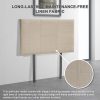 Linen Fabric Single Bed Headboard Bedhead – Beige