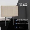 Linen Fabric Single Bed Headboard Bedhead – Beige
