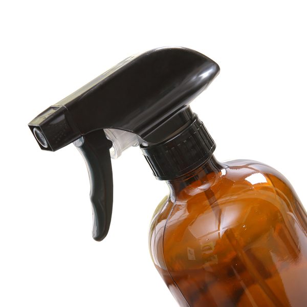 6x 500ml Amber Glass Spray Bottles Trigger Water Sprayer Aromatherapy Dispenser
