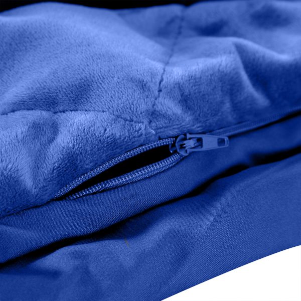 11KG Adults Size Anti Anxiety Weighted Blanket Gravity Blankets Blue