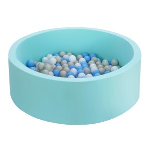Ocean Foam Ball Pit with Balls Kids Play Pool Barrier Toys 90x30cm