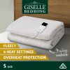 Bedding Single Size Electric Blanket Fleece