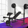 10 In 1 Weight Bench Adjustable Home Gym Station Bench Press 330KG
