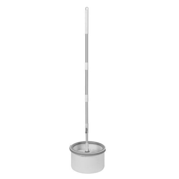 Spin Mop and Bucket Set Dry Wet 360? Rotating Floor Cleaning 2 Heads