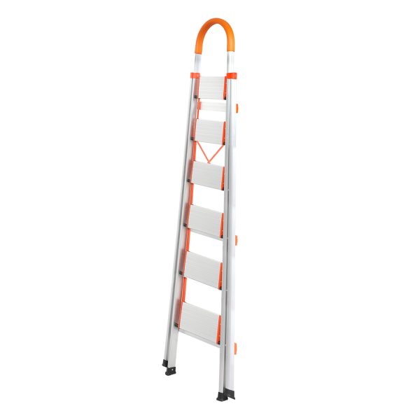 6 Step Ladder Folding Aluminium Portable Multi Purpose Household Tool