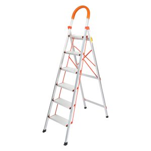 6 Step Ladder Folding Aluminium Portable Multi Purpose Household Tool