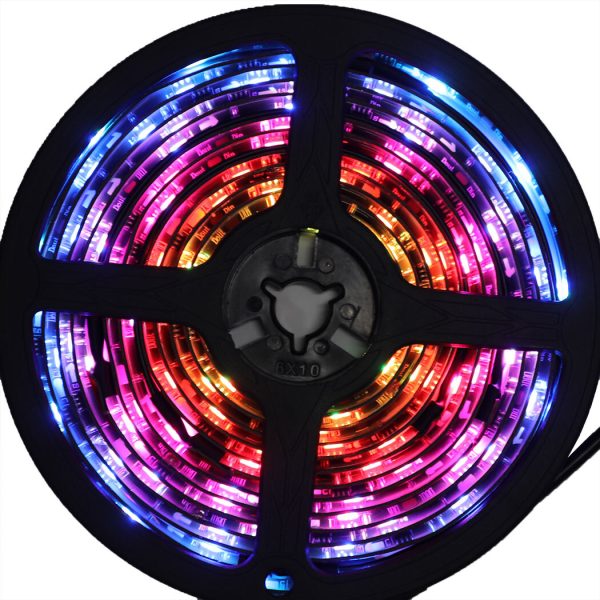 RGB LED Strip Lights for TV PC WIFI Smart Picture Music Real-time Sync Cuttable