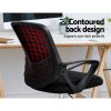 Office Chair Drafting Stool Computer Standing Desk Mesh Chairs Black