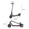 2023 Electric Scooter Adult E-Scooter Foldable Riding Commuter 25KM/H 30KM Range
