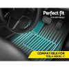 Car Rubber Floor Mats Compatible for Tesla Model Y Front Rear