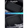 3PCS Car Rear Front Cargo Trunk Toolbox Luggage Rubber Mats for Tesla Model Y 2021-2023