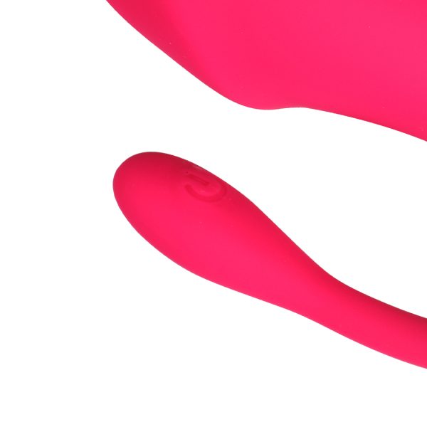 Vibrator Plug USB G-Spot Vibrating Egg Dildo Unisex Female Sex Toy Pink