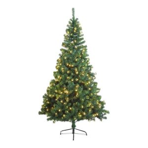 2.4m Christmas Trees With Warm LED