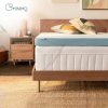 Dual Layer Mattress Topper 4 inch with Gel Infused (Queen)