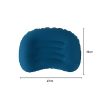 Inflatable Camping Travel Pillow – Dark Blue