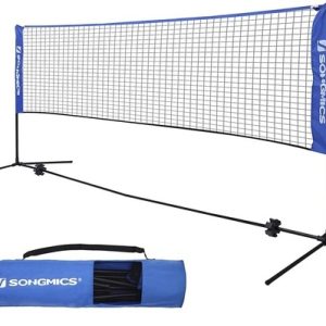5m Portable Tennis Badminton Net Blue