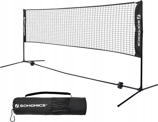 5m Portable Tennis Badminton Net Black SYQ500HV1