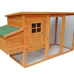 Large Chicken Coop Rabbit Hutch Ferret Cat Guinea Pig Cage Hen Chook House With Open Roof