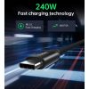 XCC-1036 USB-C M to M PD3.1 240W Super Fast Charging Cable 2M