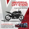 Motorcycle Universal Paddock Front & Rear Stand Lift Fork Stand Rear Wheel Swingarm Spool
