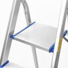 4 Step Ladder Multi Purpose Foldable Folding Aluminium Home Office Shop