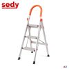 3 Step Ladder Multi Purpose Household Office Foldable Non Slip Aluminium[