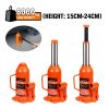 8-Ton (16,000 LBs) Hydraulic Bottle Jack Heavy Duty Car Lifter with Safety Valve