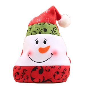 Christmas Unisex Adults Kids Novelty Hat Xmas Party Cap Santa Costume Dress Up, Snowman