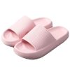 Pillow Slides Sandals Non-Slip Ultra Soft Slippers Cloud Shower EVA Home Shoes, Pink, 40/41