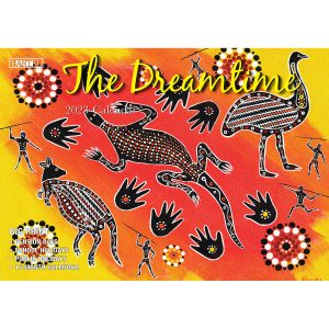 The Dreamtime - 2023 Rectangle Wall Calendar 16 Months Planner New Year Gift