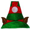 Christmas Unisex Adults Kids Novelty Hat Xmas Party Cap Santa Costume Dress Up, Elf w Ears