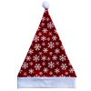 Christmas Unisex Adults Kids Novelty Hat Xmas Party Cap Santa Costume Dress Up, Santa Hat – Snowflakes
