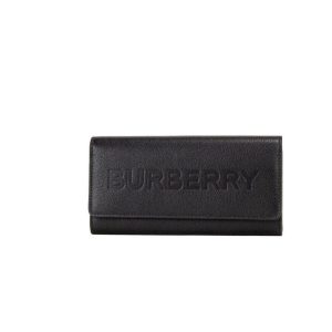 Porter Logo Embossed Wallet with Multiple Slots and Zip Compartment One Size Women