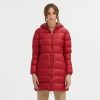 Reversible Centogrammi Long Jacket – Red and Shiny Reversible Design M Women