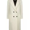 Wool Coat with Side Pockets and Internal Lining 2XL Women