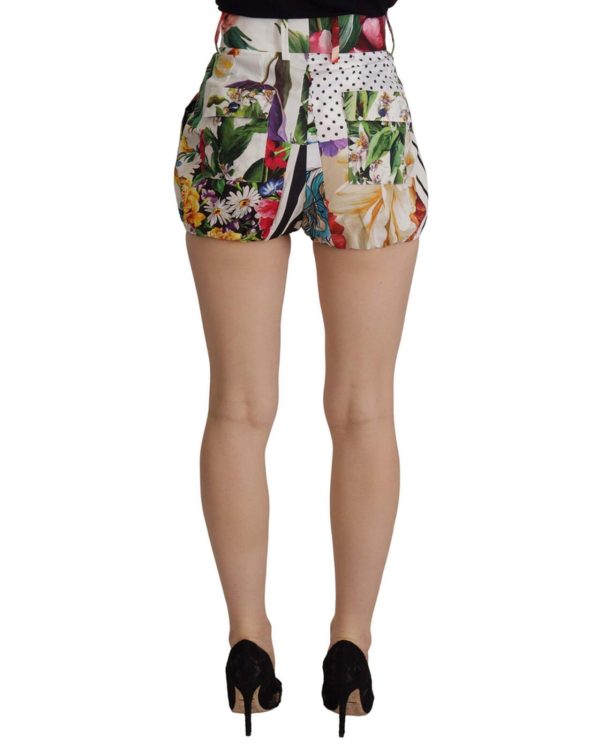 100% Authentic Dolce & Gabbana High Waist Hot Pants Shorts 38 IT Women