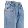 High-waisted Regular Fit Womens Jeans with Ruined Detail W27 US Women