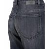 High-waisted Black Jeans with Zip Closure and Five Pockets W26 US Women