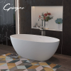 Medium Size Oval Shaped Cast stone – Solid Surface Bath 1700mm Length