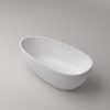 Medium Size Egg Shaped Cast stone – Solid Surface Bath 1600mm length