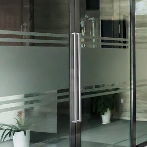 Entrance Door Pull Handle – 800 mm, Brushed Satin