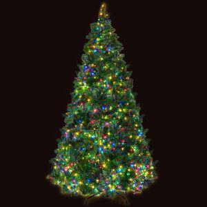 Christmas Tree 2.1M Green With 1134 LED Lights 8 Modes Multi Color