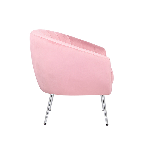 Arm Chair Pink Velvet