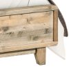 Bed Frame Double Size Rustic Timber