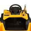 Kids Electric Ride On Car Dumptruck Loader Toy Cars 12V Yellow